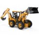  Escavatore telecomandato JCB DoubleE, telecomando, caricatore, bulldozer, macchina gialla