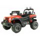  Auto a batteria per bambini 4x4, pelle EVA, telecomando CAR-JM-8-RED