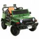  Auto a batteria per bambini 4x4 in pelle con telecomando CAR-JSX-1-GREEN