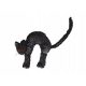  DECORAZIONE GATTO NERO GATTINO GATTO 23 X 22 CM HALLOWEEN