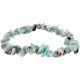  BRACCIALE - Pietre preziose naturali LARIMAR della Repubblica Dominicana TALISMANO