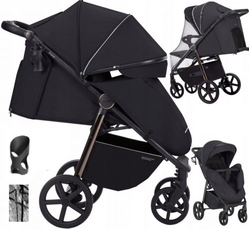  Passeggino Bravo 2023 CRL-5515 Jet Black + 2 altri prodotti