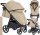  CARRELLO Passeggino Bravo SL Beige Sabbia + Parapioggia per passeggino Caretero