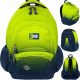  Zaino scuola multiscomparto ST.RIGHT nero, Sfumature di blu, Sfumature di giallo e oro 26 l