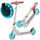  METEOR Classic City Scooter Ruote LED Pieghevoli Regolabili 140 mm