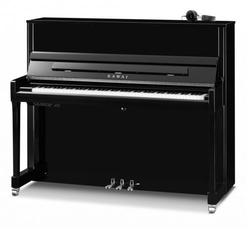  Pianoforte Kawai K 300, nero lucido + cromo + sistema ATX4