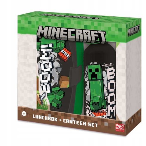  Set borraccia e pranzo per bambini Euroswan Minecraft da 500 ml