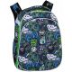  Zaino scolastico multiscomparto CoolPack, nero, multicolore, 25 l