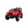  Jeep Wrangler Rubicon Auto a batteria per bambini Versione rossa completa