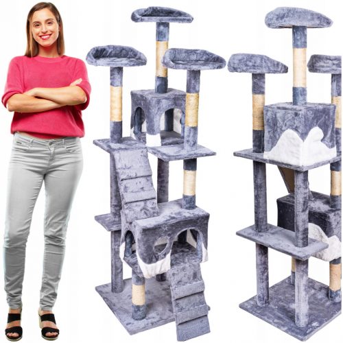  GRANDE SCRATTER ALTO PER GATTI 170 CM TORRE LEST CASA PER GATTI XXL