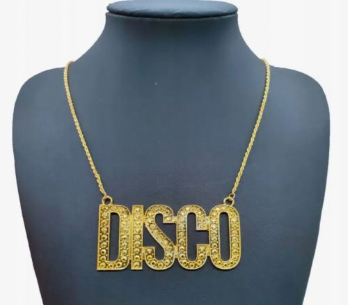  Ciondolo per collana con la scritta Disco regalo