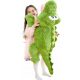  ALTEZZA MASCOTTE PELUCHE COCCODRILLO 80 CM DA ABBRACCIARE IN REGALO PER I BAMBINI