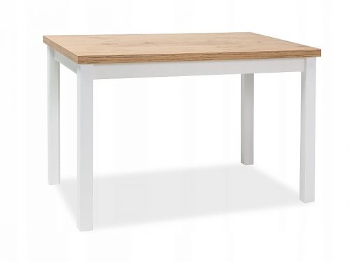  Tavolo da cucina rettangolare bianco Signal 60 x 100 x 75 cm