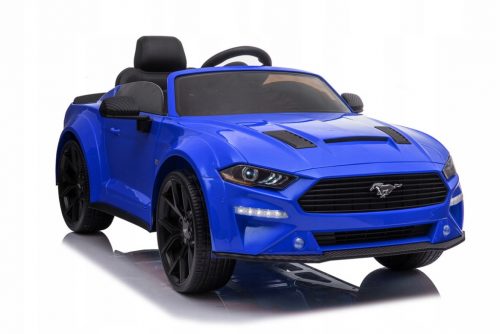  Ford Mustang 600W 2x12V7Ah (24V!) VERNICE BLU DRIFT. + Arco GRATUITO