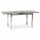  Tavolo rettangolare allungabile Signal Tables 110 x 74 x 75 cm in metallo