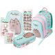  Pusheen The Cat School Set Zaino Astuccio Accessori per sacchi