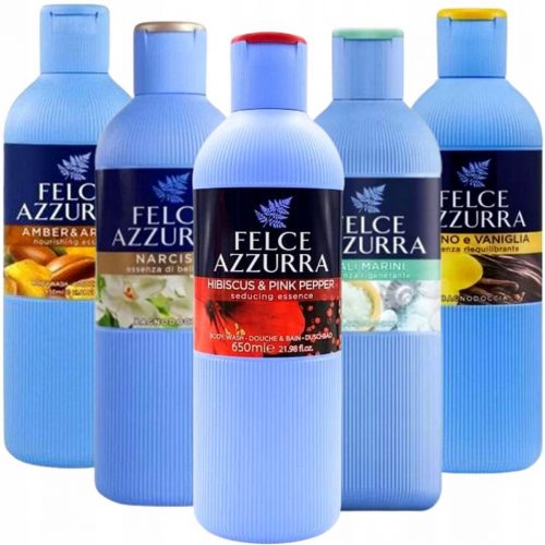  Felce Azzurra Gel Doccia Ibisco e Pepe Rosa 650 Ml