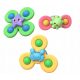  Fidget Spinner con ventosa, Giocattolo da Bagno Sensoriale - Animals Oc