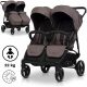  Passeggino gemellare Euro-Cart. Doblo Passeggino gemellare Euro-Cart