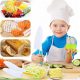  SET COLTELLI SICURI ACCESSORI CUCINA PER BAMBINI MEGA SET XXL