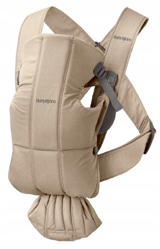  BABYBJORN MINI Woven – marsupio, Beige