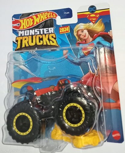  SUPER-WOMAN DC Cars Monster Truck Hot Wheels Macchinina 1:64