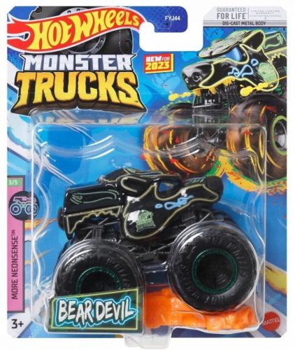  BEAR DEVIL 3/5 Altri NeonSense Monster Trucks Cars Hot Wheels Car 1:64