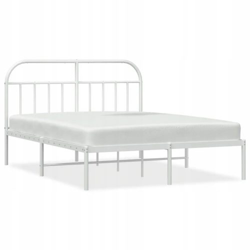  VidaXL Home letto matrimoniale in metallo 180x200 bianco