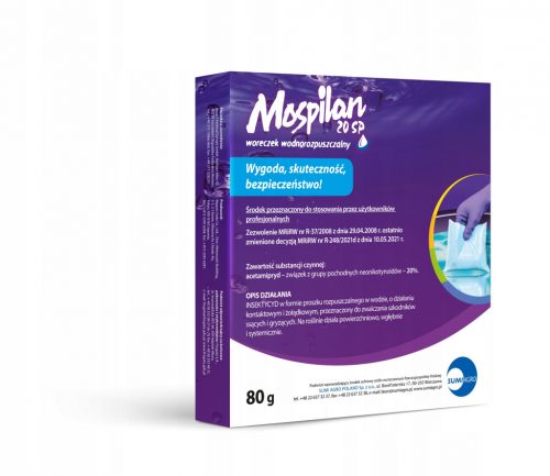  MOSPILAN 20 SP INSETTI, AFIDI, PELLET, 80G