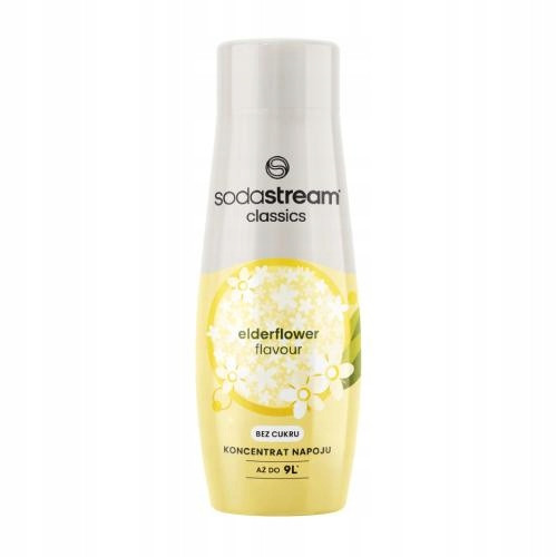  SodaStream Sciroppo al sapore zero di fiori di sambuco 440 ml