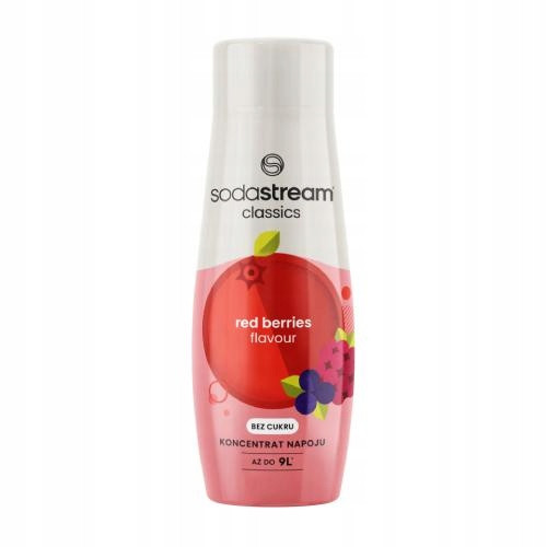  SodaStream Sciroppo Sapore Zero Frutti Rossi 440 ml