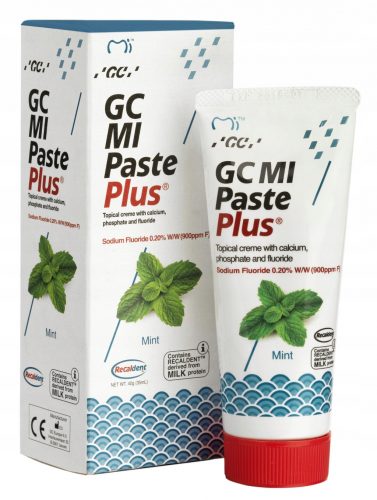  Dentifricio GC Mi Paste Plus con fluoro e menta