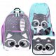  BABMIBO RACOON ZAINO SCUOLA LEGGERO PELUCHE RACCOON PREMIUM + 2 altri prodotti