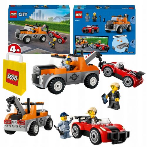  LEGO City 60435 City 60435 Traino e riparazione dello sportivo