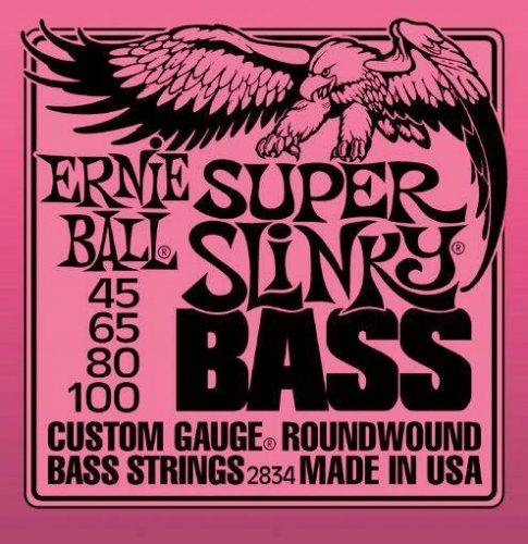  Corde per basso Ernie Ball 2834 Super Slinky