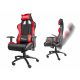  Sedia da gaming Genesis Nitro 550, ecopelle nera e rossa