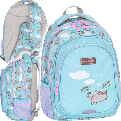  Zaino scuola multiscomparto Head Sfumature di rosa, Sfumature di verde, Multicolor 27 anni