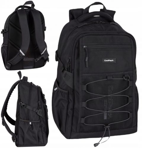  Zaino scolastico multiscomparto CoolPack, nero