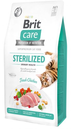  Alimento secco per gatti Brit Chicken per gatti sterilizzati, 7 kg