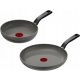  Set di padelle in ceramica Tefal Change antiaderenti 20/28 cm