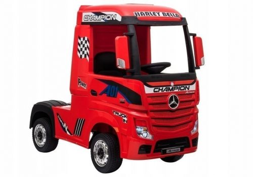  Autocarro TIR a batteria Mercedes Actros 4x4 Pelle Pilot Rosso