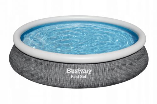  Piscina di espansione rotonda Bestway 457 x 457 cm