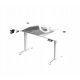  Scrivania da gioco Ultradesk 140 x 124 x 70 cm