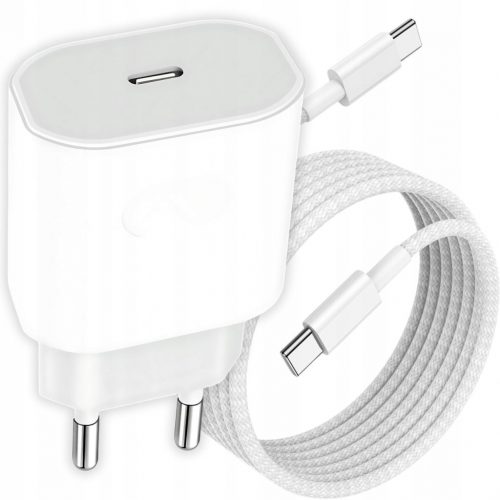  ALIMENTATORE USB C CARICATORE VELOCE 35W per iPhone 15 Pro Max Plus CAVO 1M 60W