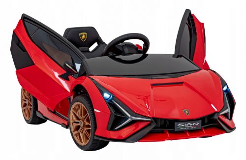  AUTO LAMBORGHINI SIAN A BATTERIA PER BAMBINI + TELECOMANDO 4 MOTORI