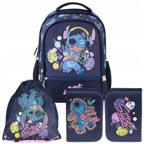  ZAINO SCUOLA STICH RAGAZZI BeUniq Lilo e Stitch disney + 2 altri prodotti