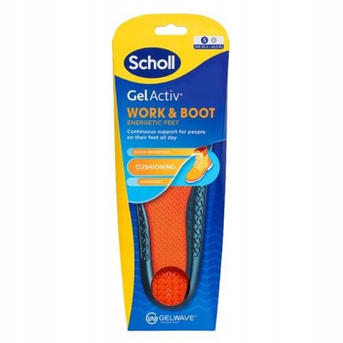  Solette per scarpe SCHOLL GelActiv (misura S 35,5-40,5)