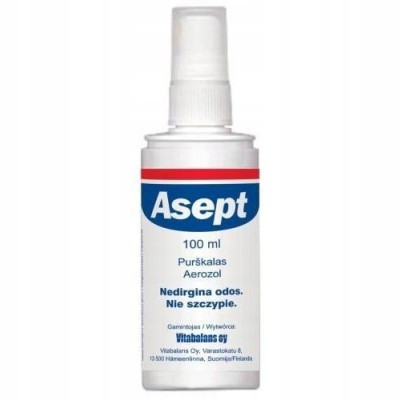  Vitabalans Asept spray disinfettante per la pelle 100 ml