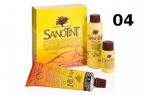  Tintura per capelli naturale Sanotint 04 castano chiaro