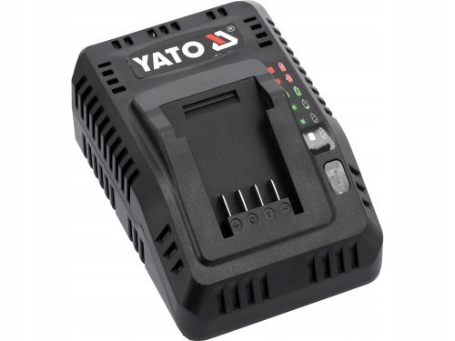  CARICABATTERIE INTELLIGENTE YATO 18V (2,4-4,5A) CON SISTEMA DI RAFFREDDAMENTO YT-828500